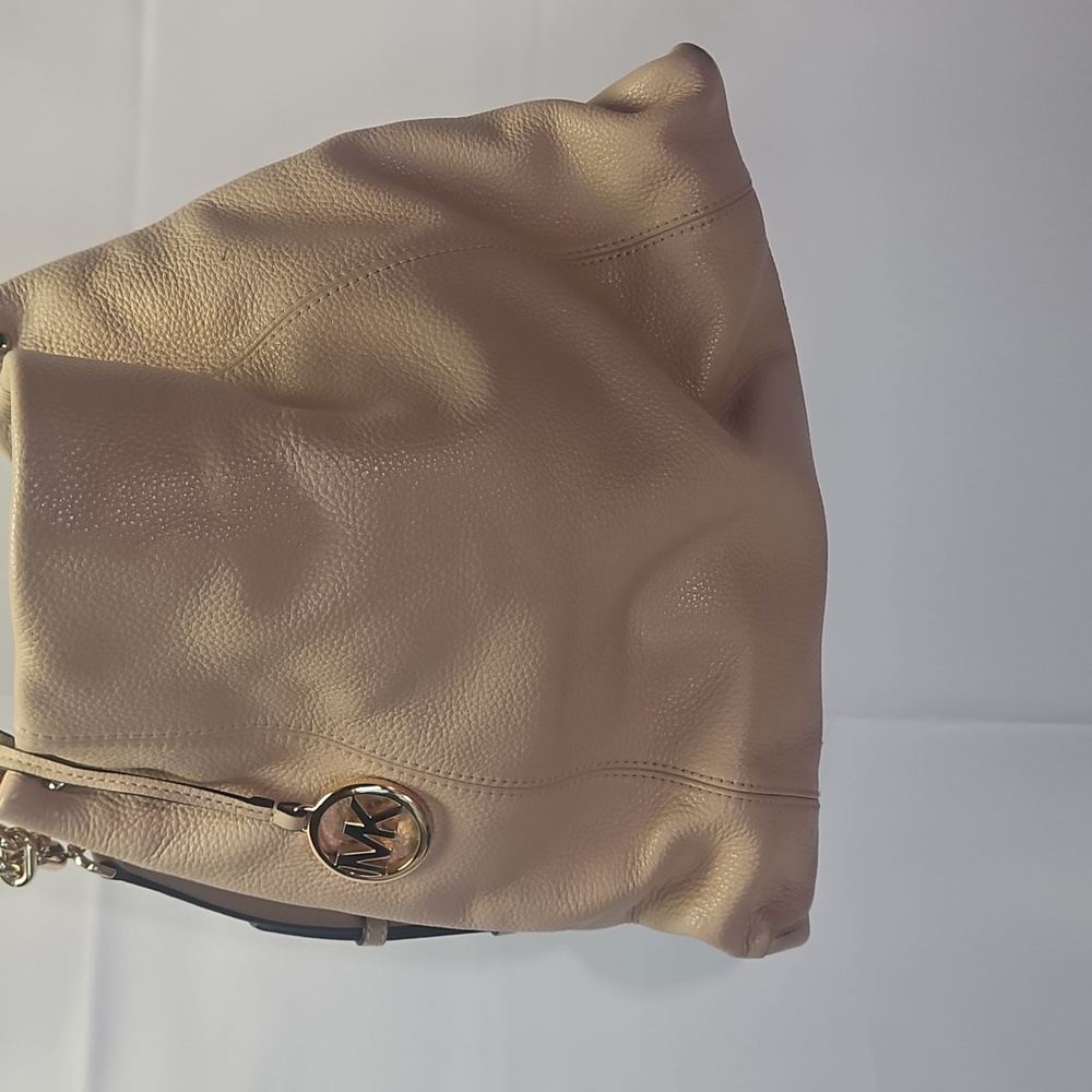 Michael Kors Tan Hobo Bag with Silver Hardware - Picture 9 of 9